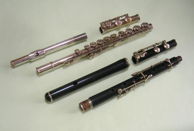 フランス製木管フルート - 楽器、器材